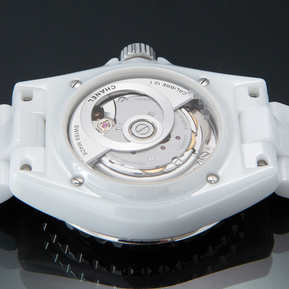 CHANEL(USED)샤넬 J12 화이트 세라믹 오토 H5700