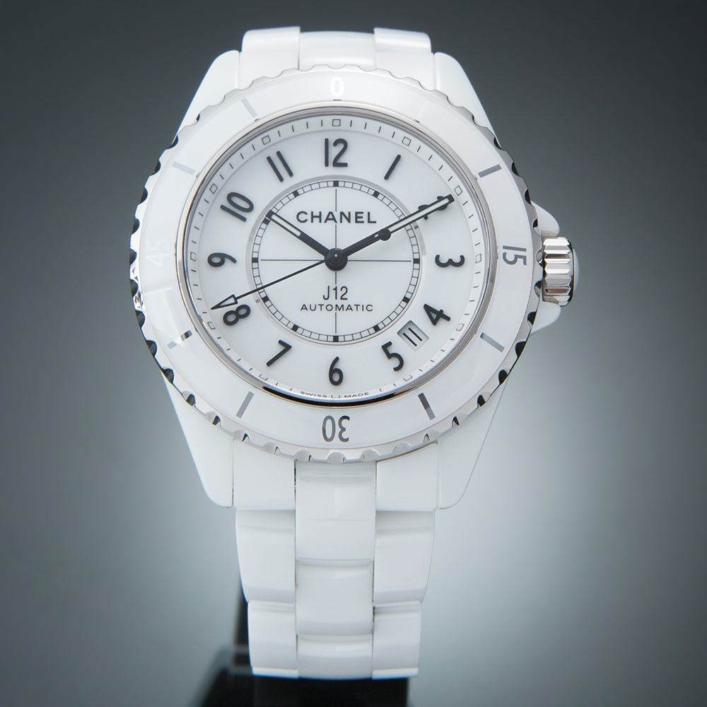 CHANEL(USED)샤넬 J12 화이트 세라믹 오토 H5700