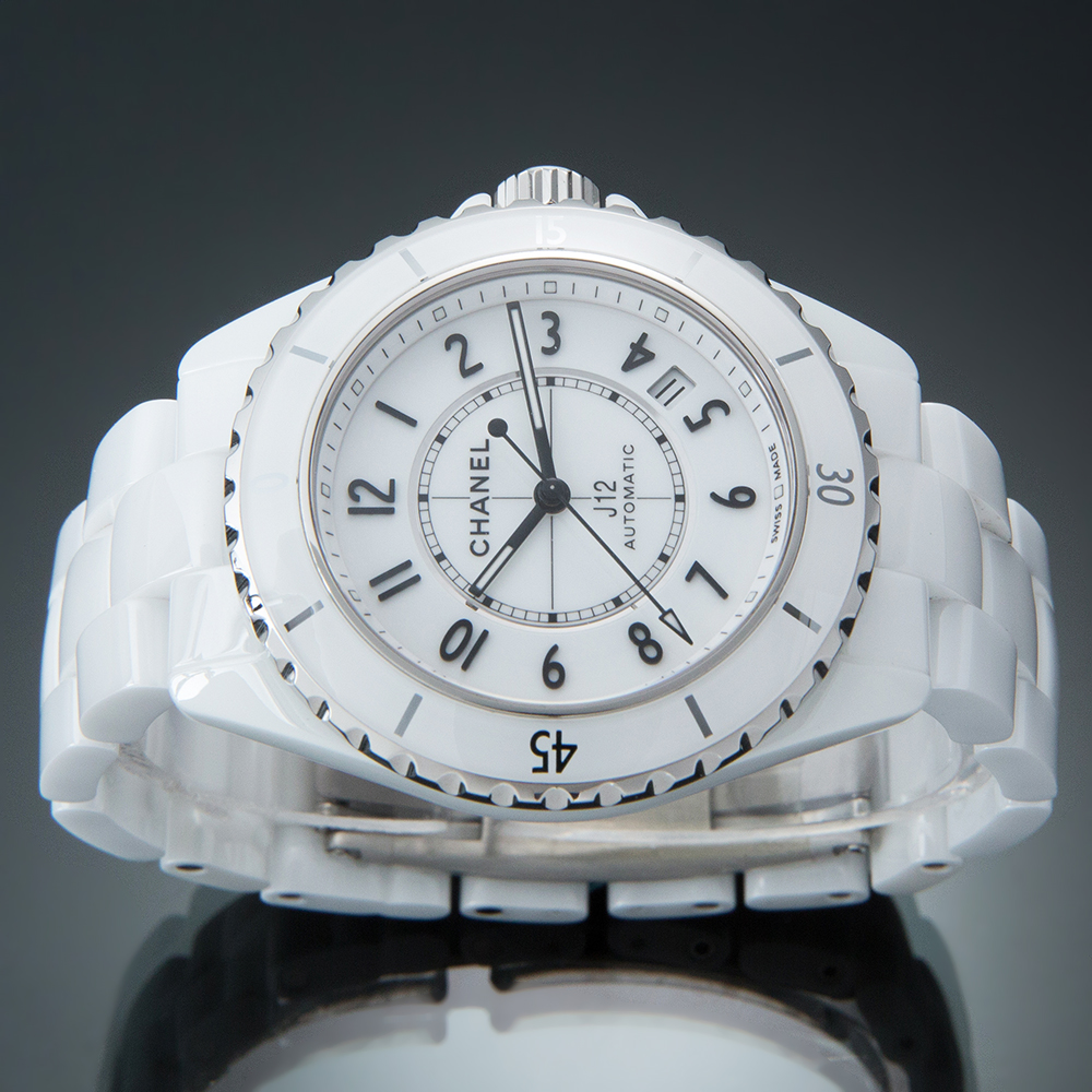 CHANEL(USED)샤넬 J12 화이트 세라믹 오토 H5700