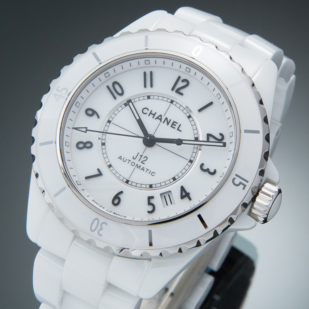 CHANEL(USED)샤넬 J12 화이트 세라믹 오토 H5700