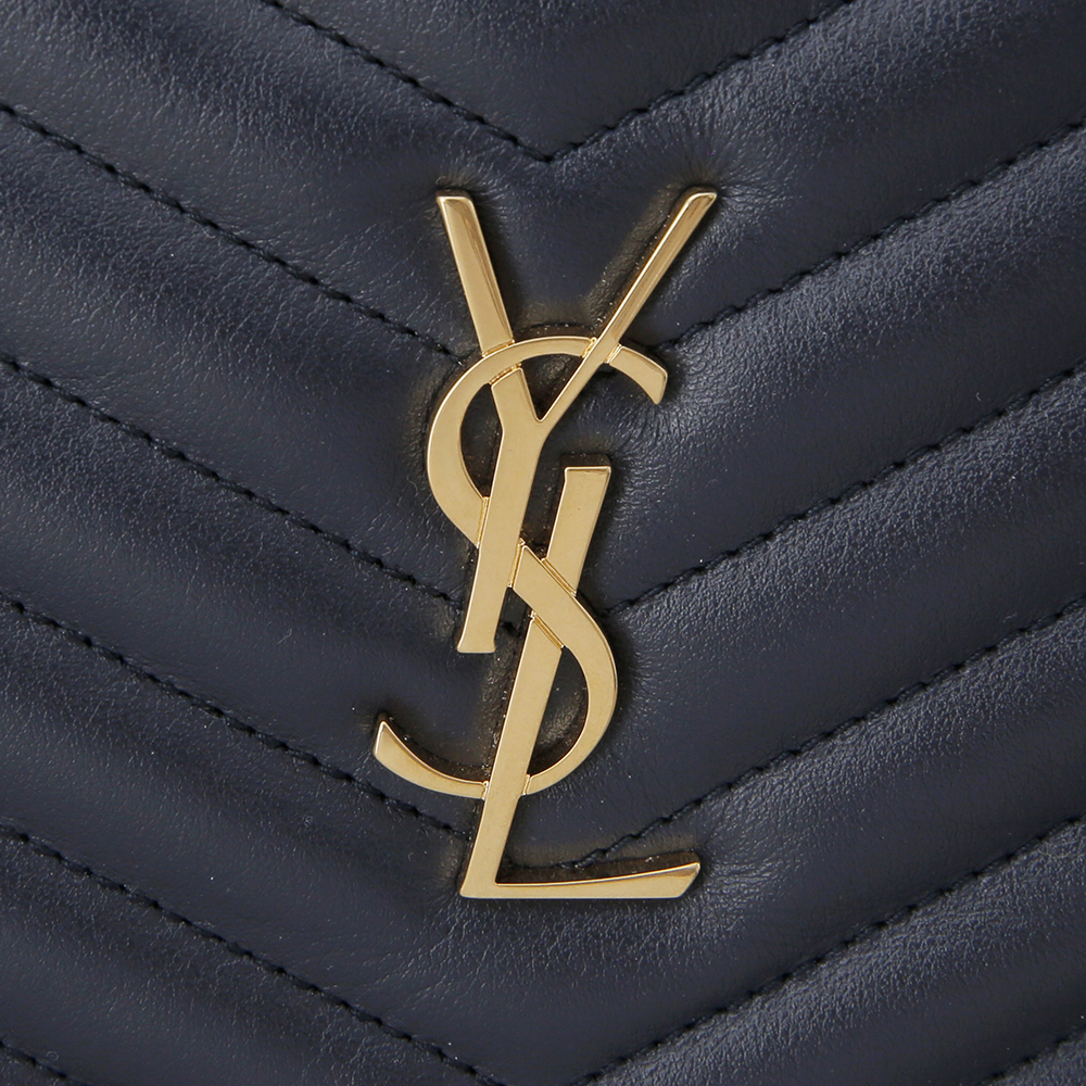 Yves Saint Laurent(USED)생로랑 모노그램 쉐브론 클러치