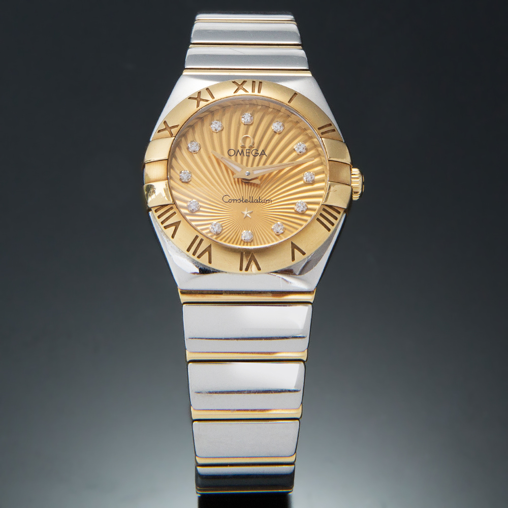 OMEGA(USED)오메가 뉴 컨스틸레이션 콤비 풀바