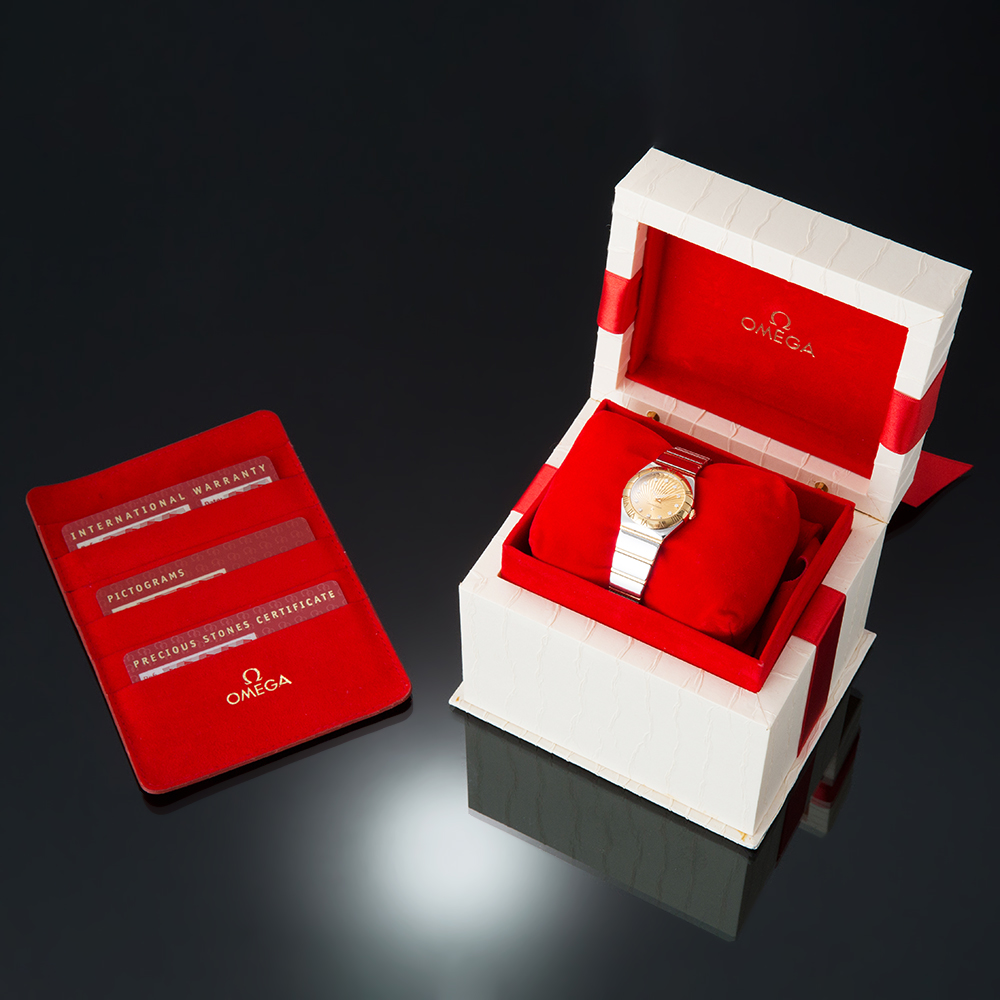 OMEGA(USED)오메가 뉴 컨스틸레이션 콤비 풀바