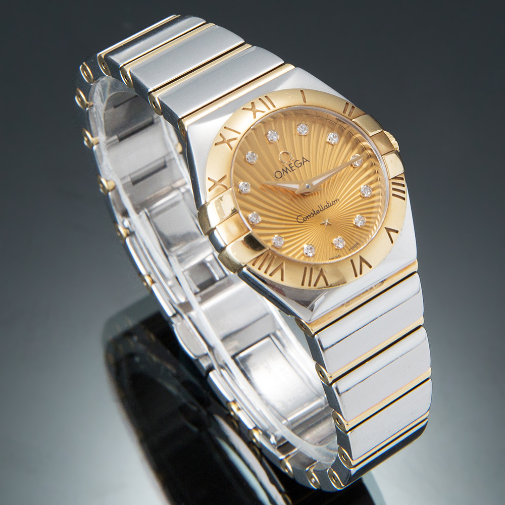 OMEGA(USED)오메가 뉴 컨스틸레이션 콤비 풀바