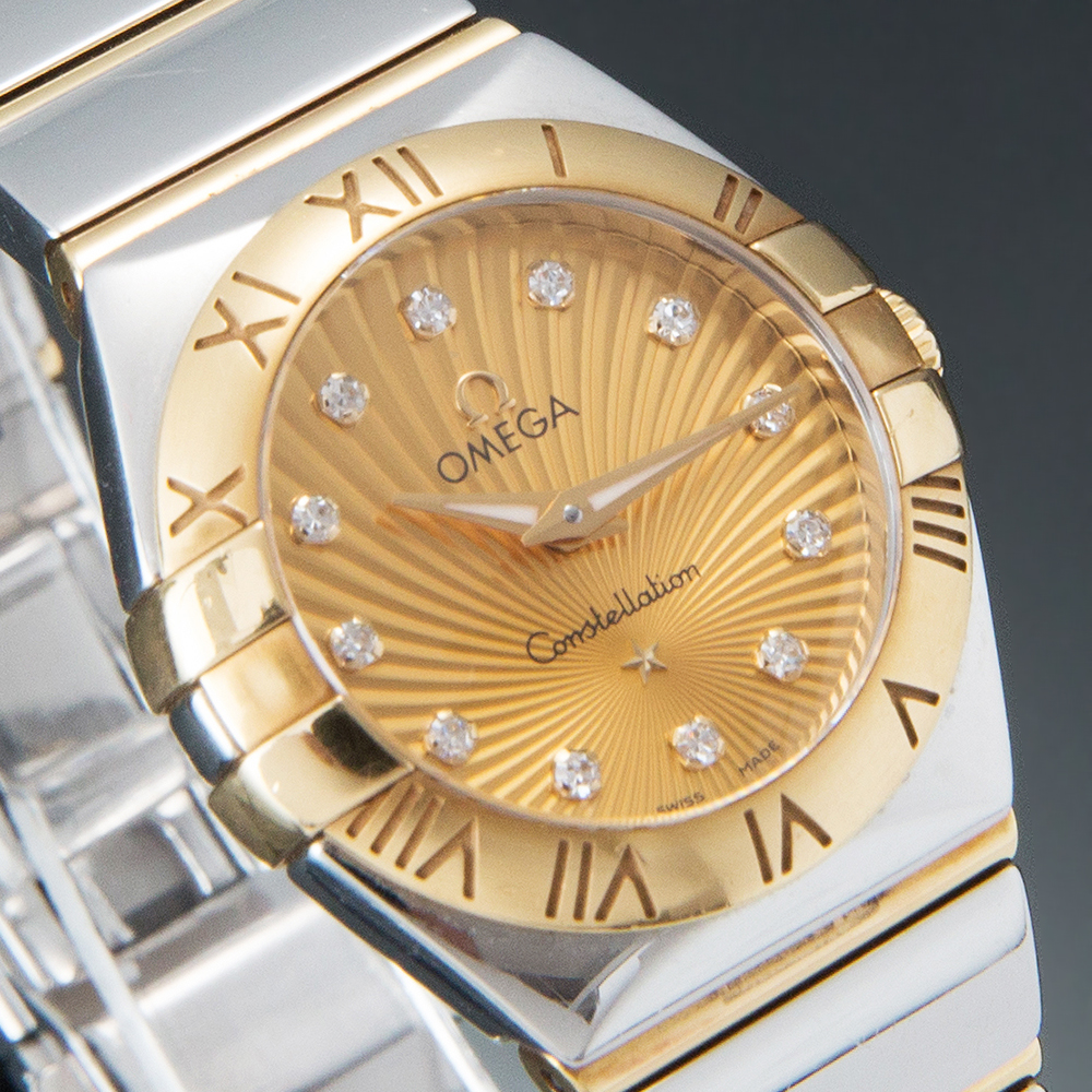 OMEGA(USED)오메가 뉴 컨스틸레이션 콤비 풀바
