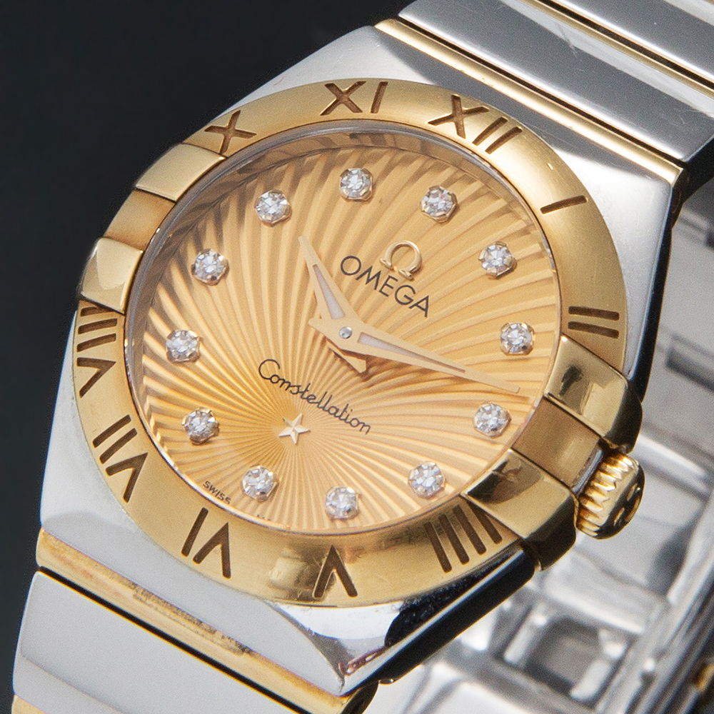 OMEGA(USED)오메가 뉴 컨스틸레이션 콤비 풀바