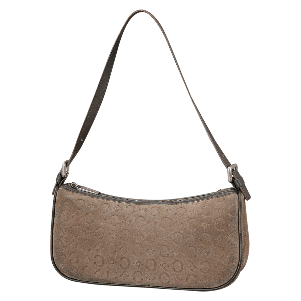 CELINE(USED)셀린느 스웨이드 숄더백