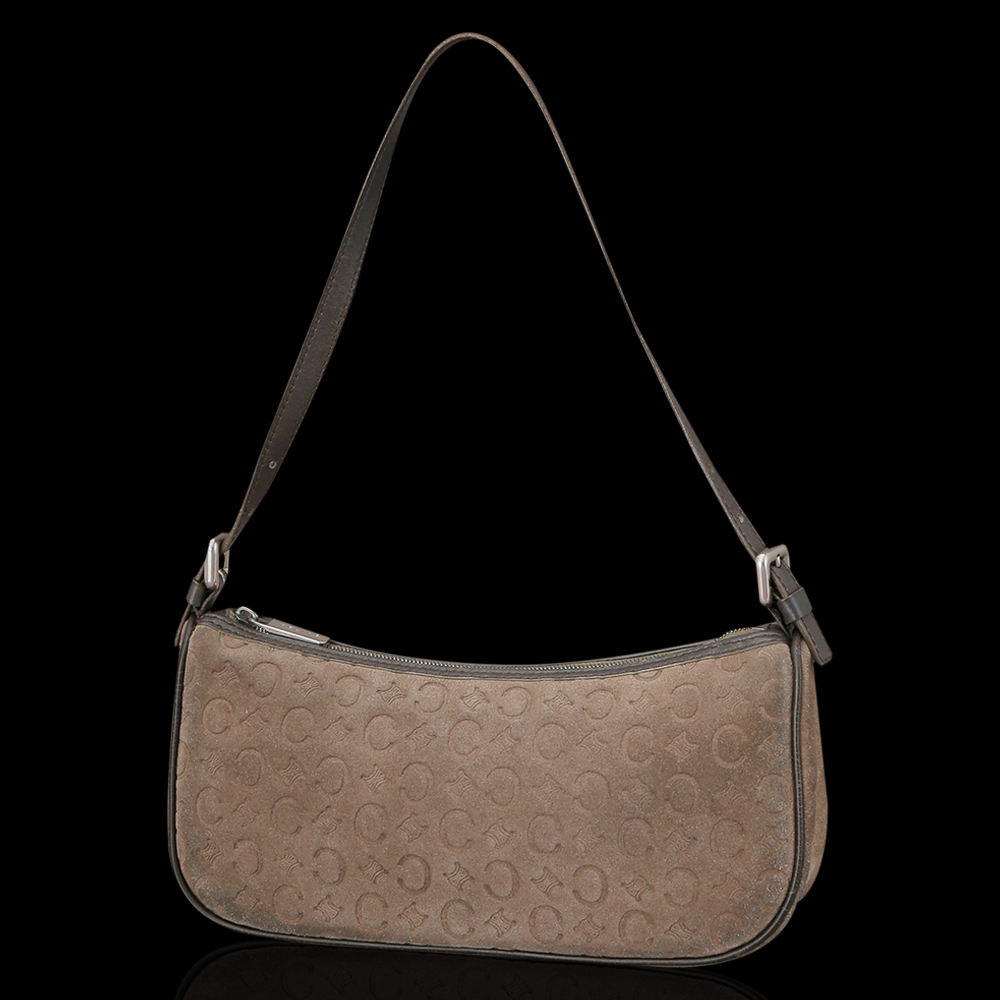 CELINE(USED)셀린느 스웨이드 숄더백