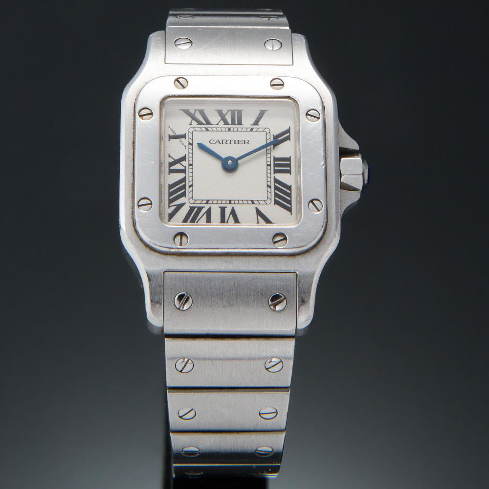 CARTIER(USED)까르띠에 산토스 갈베 스틸 스몰