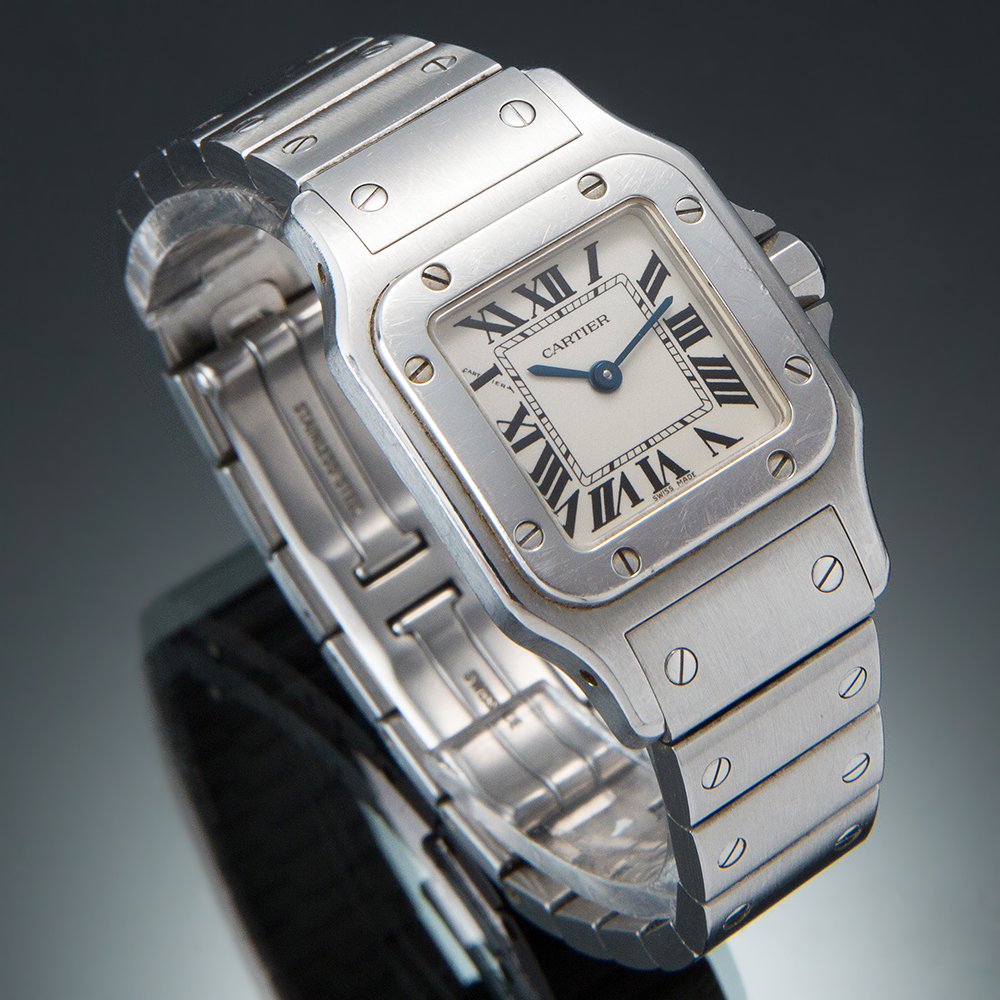 CARTIER(USED)까르띠에 산토스 갈베 스틸 스몰