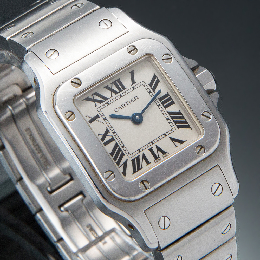 CARTIER(USED)까르띠에 산토스 갈베 스틸 스몰