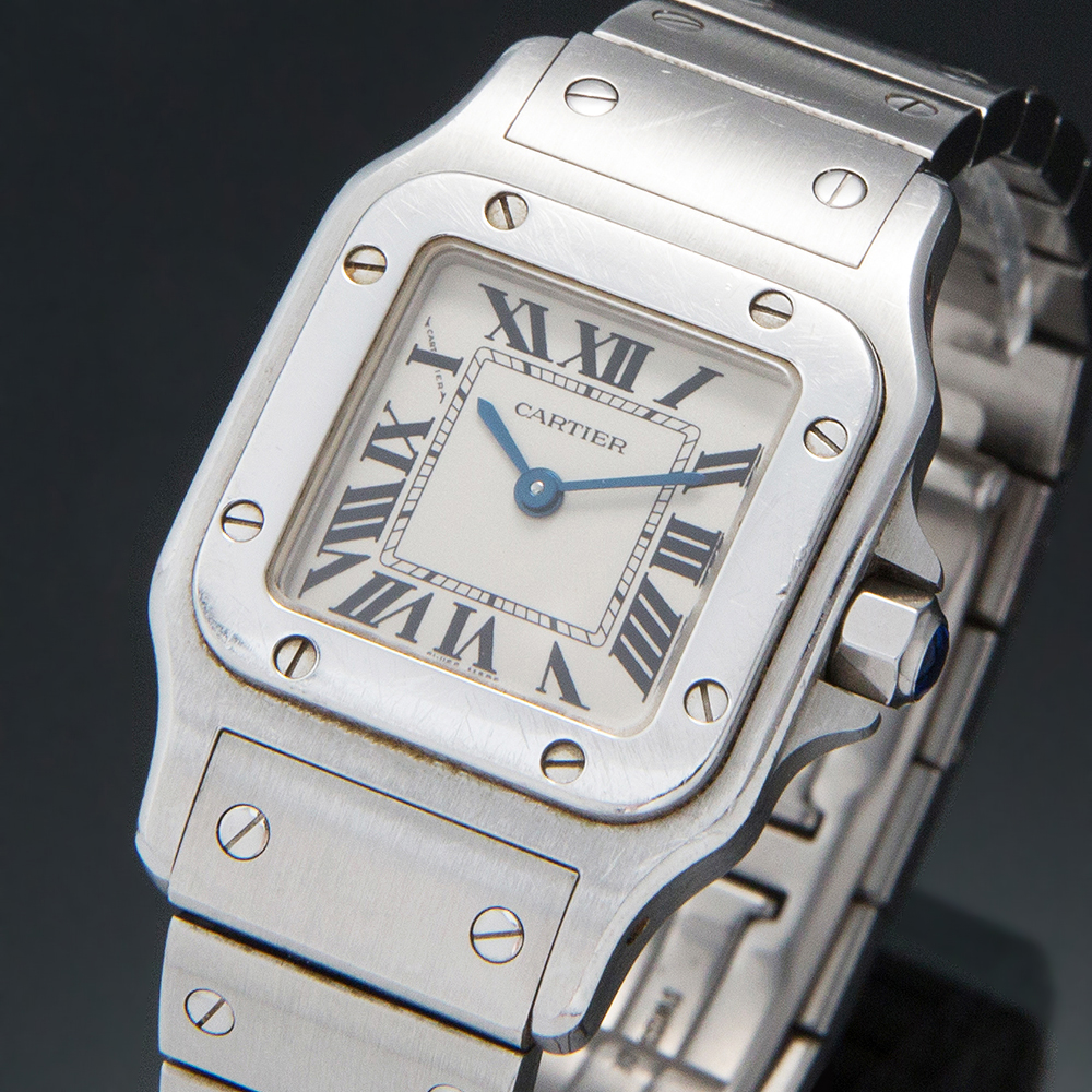 CARTIER(USED)까르띠에 산토스 갈베 스틸 스몰