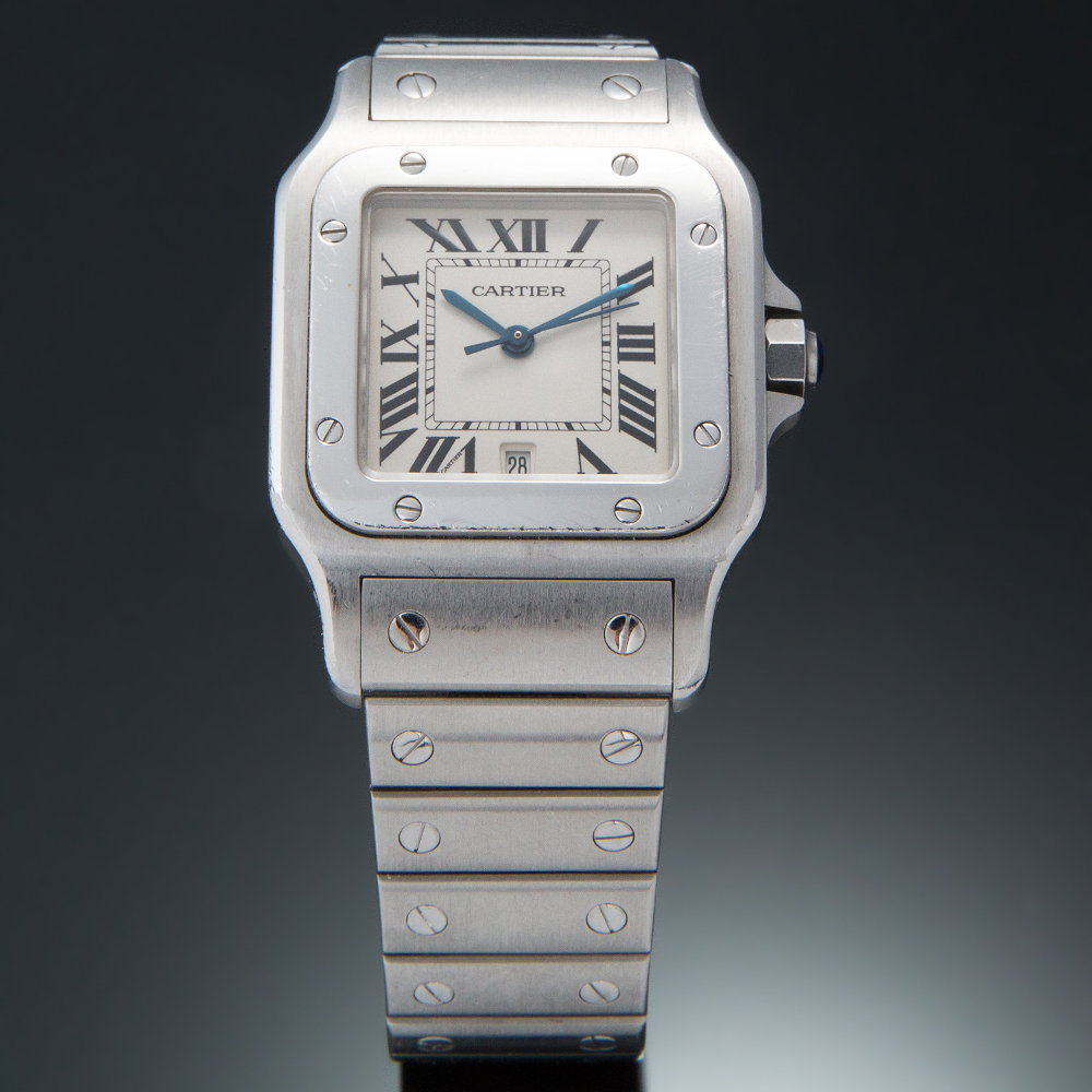 CARTIER(USED)까르띠에 산토스 갈베 스틸 L