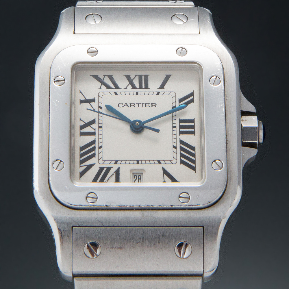 CARTIER(USED)까르띠에 산토스 갈베 스틸 L