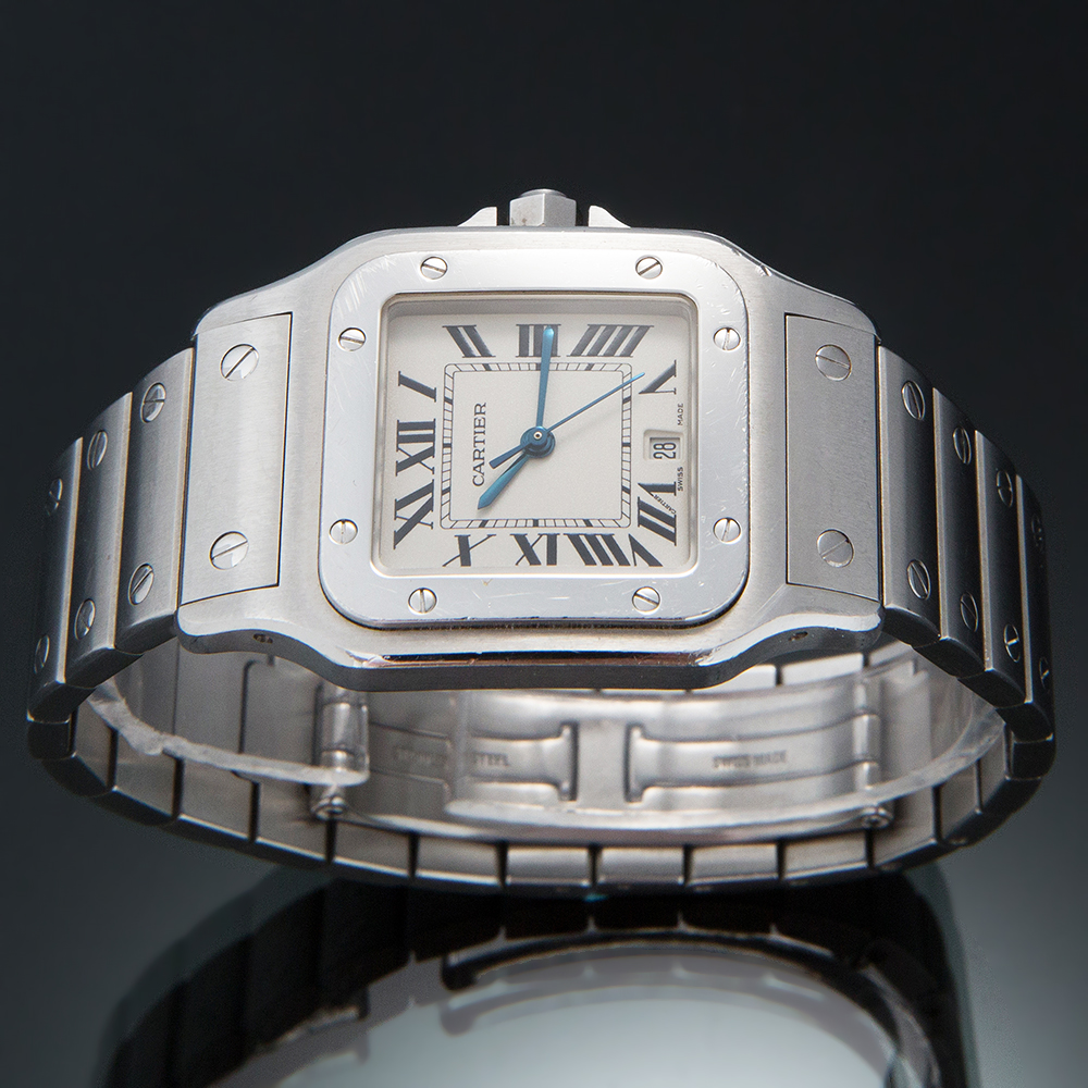 CARTIER(USED)까르띠에 산토스 갈베 스틸 L