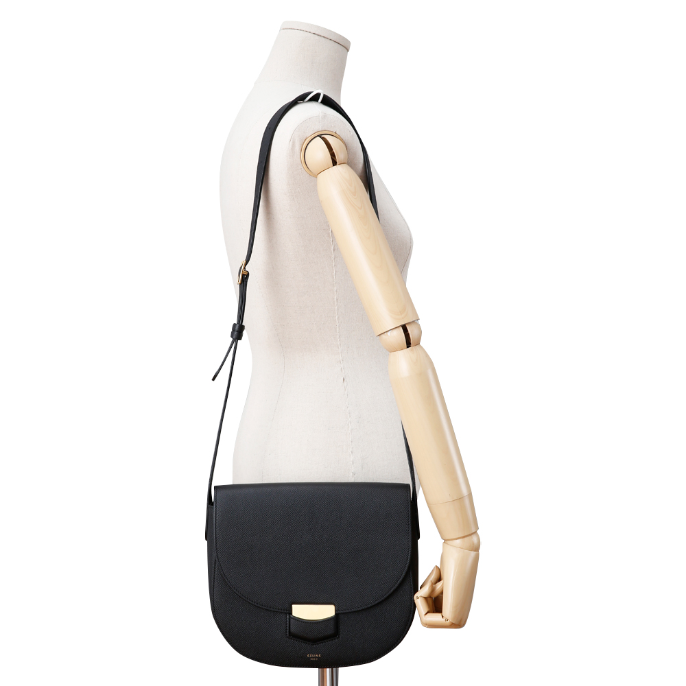 CELINE(USED)셀린느 트로터 블랙 숄더백