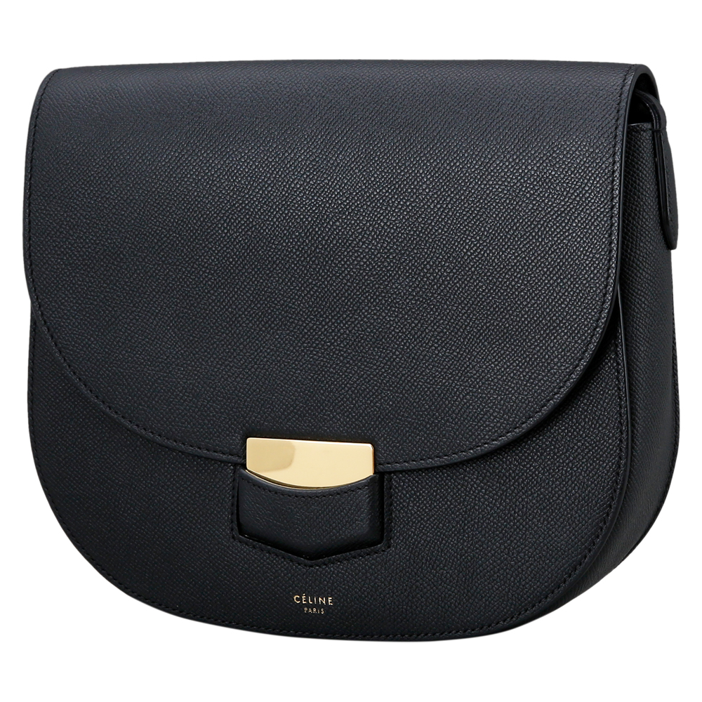 CELINE(USED)셀린느 트로터 블랙 숄더백