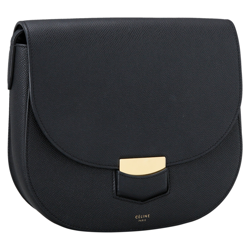 CELINE(USED)셀린느 트로터 블랙 숄더백