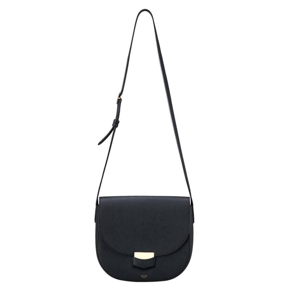 CELINE(USED)셀린느 트로터 블랙 숄더백