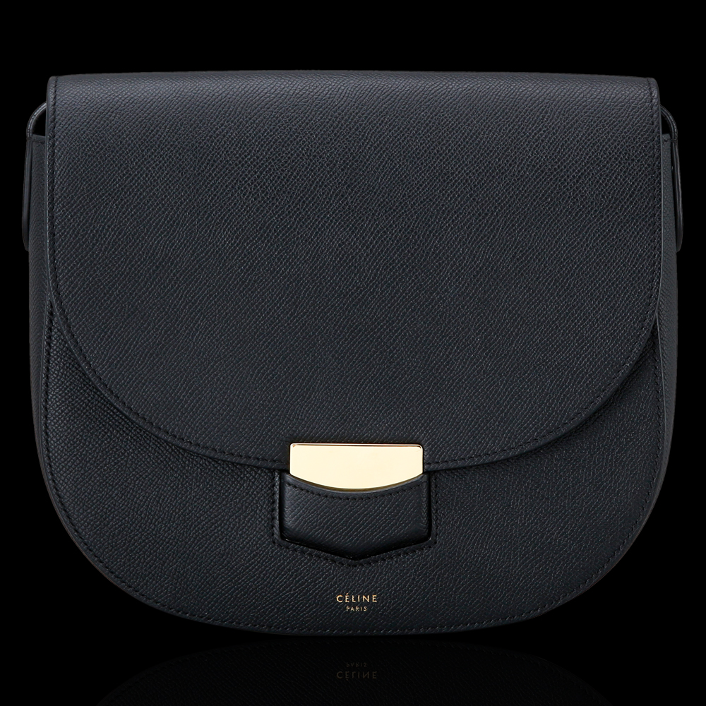CELINE(USED)셀린느 트로터 블랙 숄더백