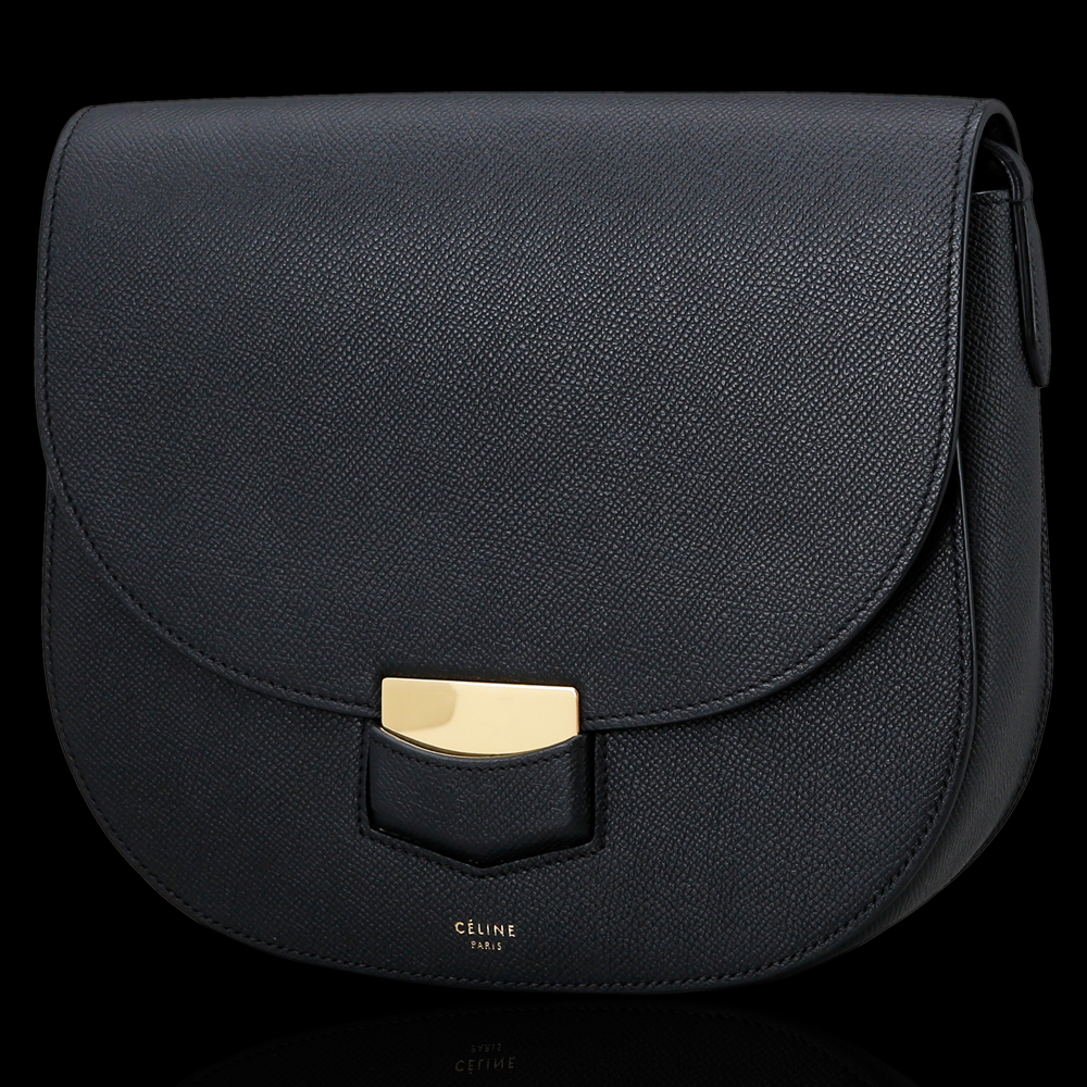 CELINE(USED)셀린느 트로터 블랙 숄더백
