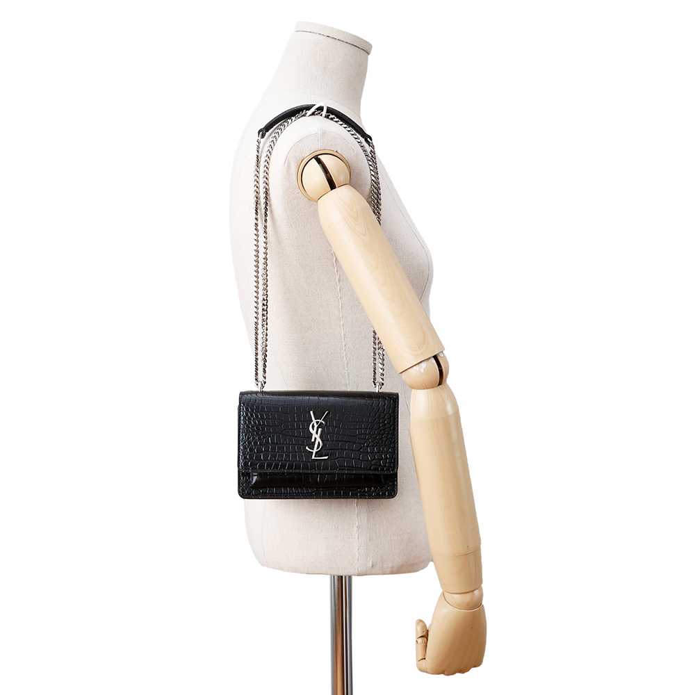 Yves Saint Laurent(USED)생로랑 선셋 블랙 스몰