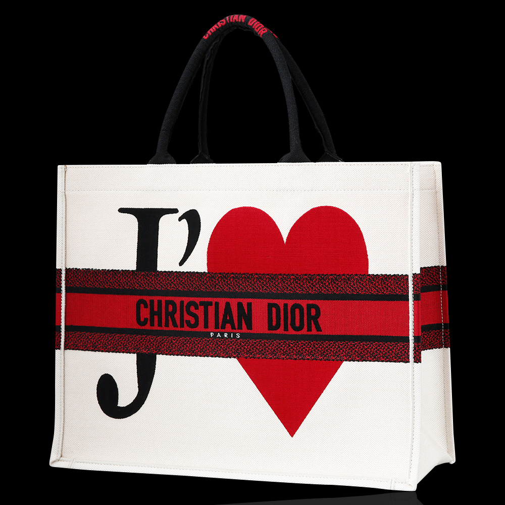 CHRISTIAN DIOR(USED) 크리스찬디올 북 토트백