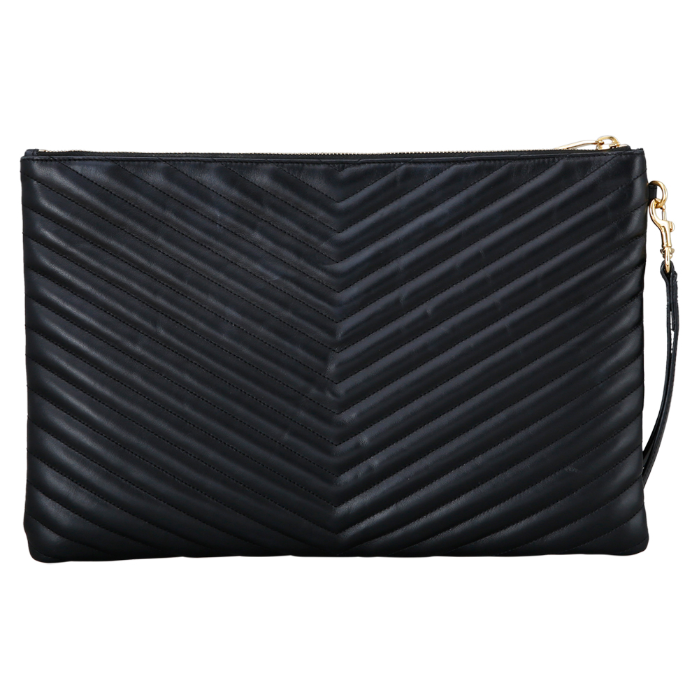 Yves Saint Laurent(USED)생로랑 모노그램 쉐브론 클러치
