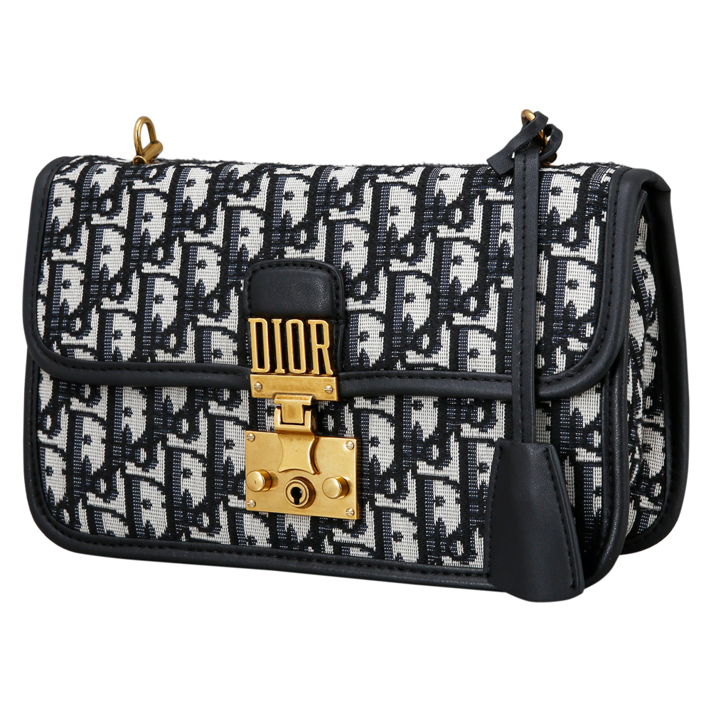 CHRISTIAN DIOR(USED)크리스찬디올 오블리크 어딕트 숄더백