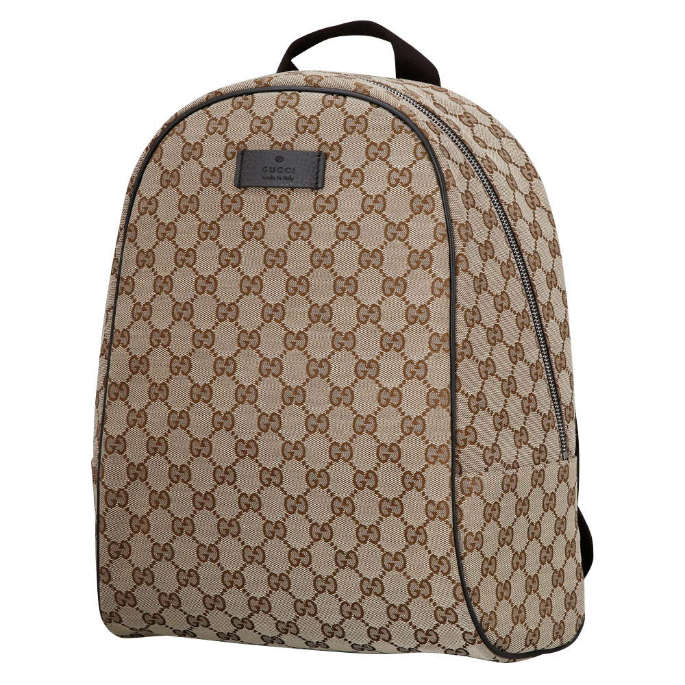 GUCCI(USED) 구찌 GG로고 패브릭 백팩