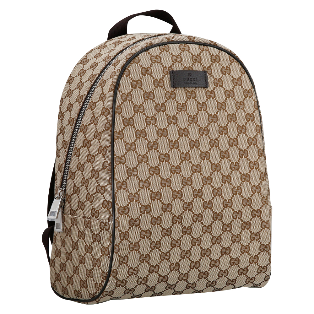GUCCI(USED) 구찌 GG로고 패브릭 백팩
