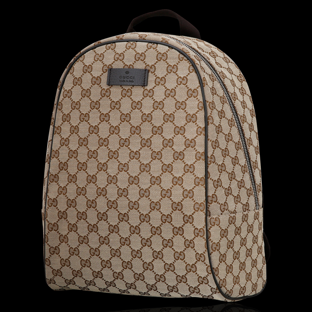GUCCI(USED) 구찌 GG로고 패브릭 백팩
