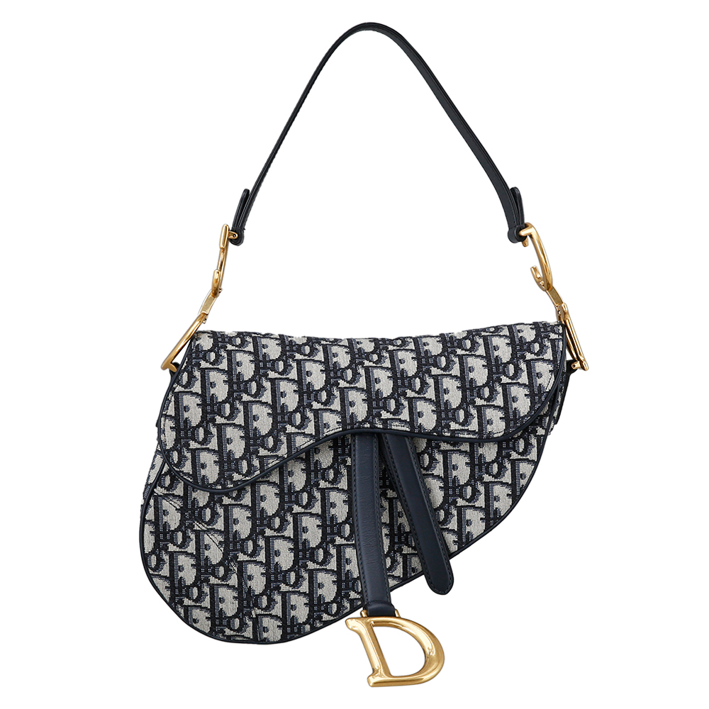 CHRISTIAN DIOR(USED)크리스찬디올 오블리크 새들백&스트랩