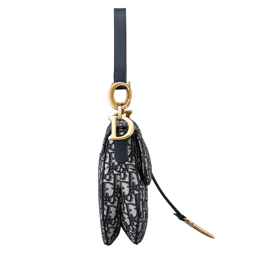 CHRISTIAN DIOR(USED)크리스찬디올 오블리크 새들백&스트랩