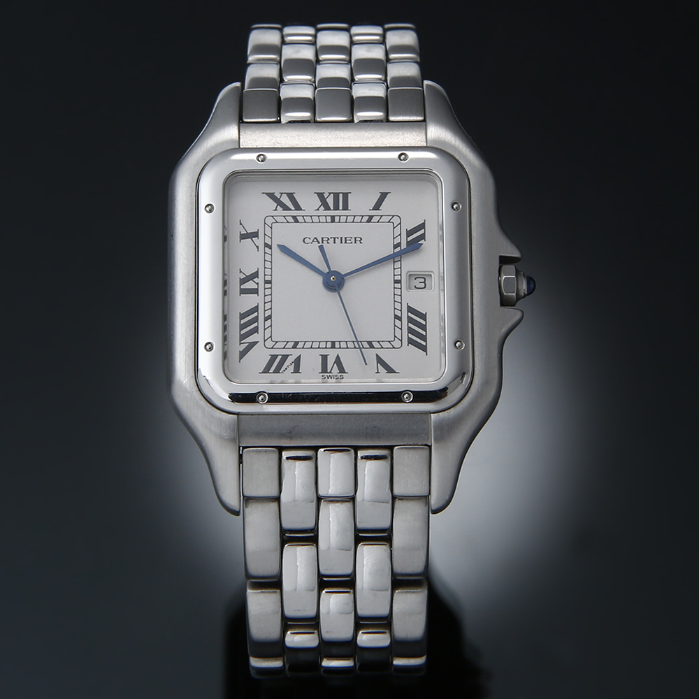 CARTIER(USED)까르띠에 팬더 스틸 라지
