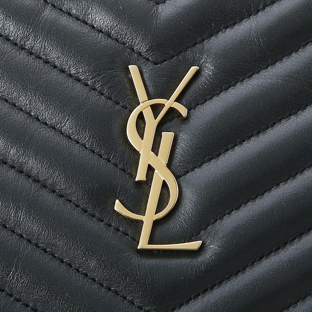 Yves Saint Laurent(USED)생로랑 모노그램 쉐브론 클러치