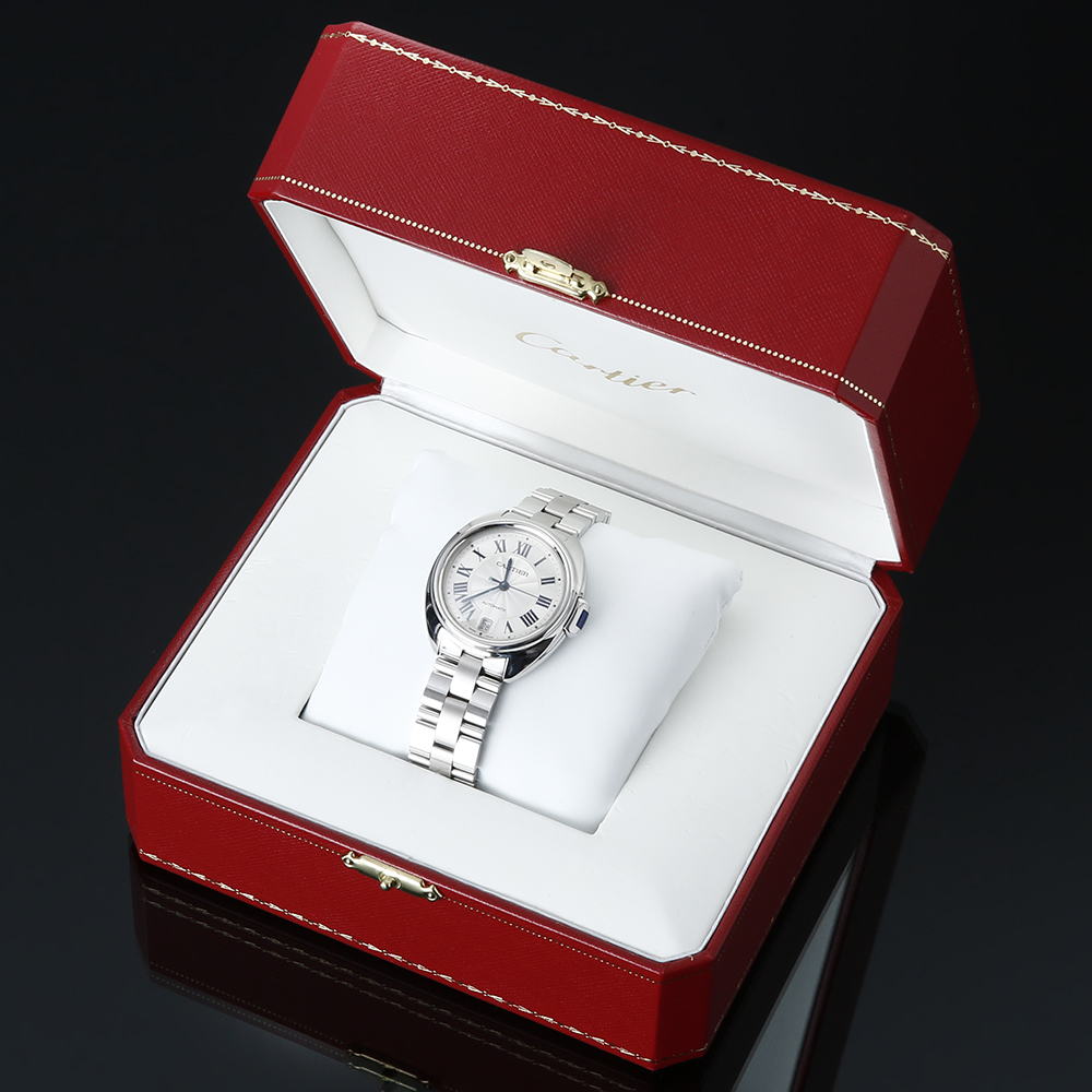 CARTIER(USED)까르띠에 끌레 미듐 오토