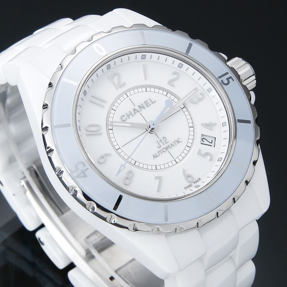 CHANEL(USED)샤넬 J12 화이트 오토