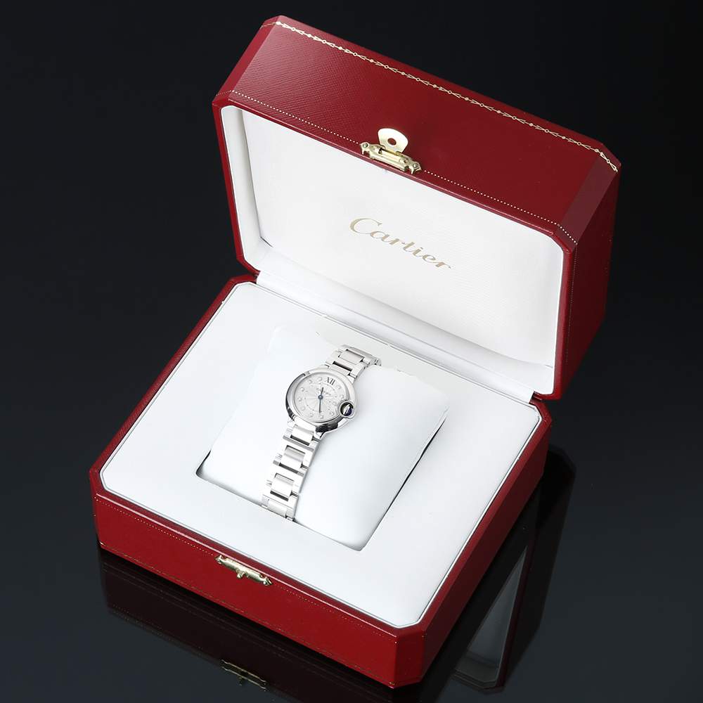 CARTIER(USED)까르띠에 발롱블루 스틸 28
