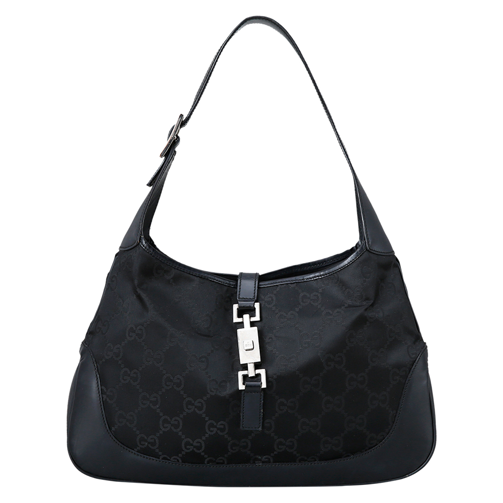 GUCCI(USED)구찌 자가드 재키 숄더백