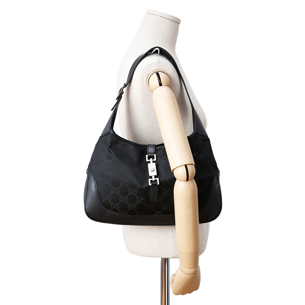 GUCCI(USED)구찌 자가드 재키 숄더백
