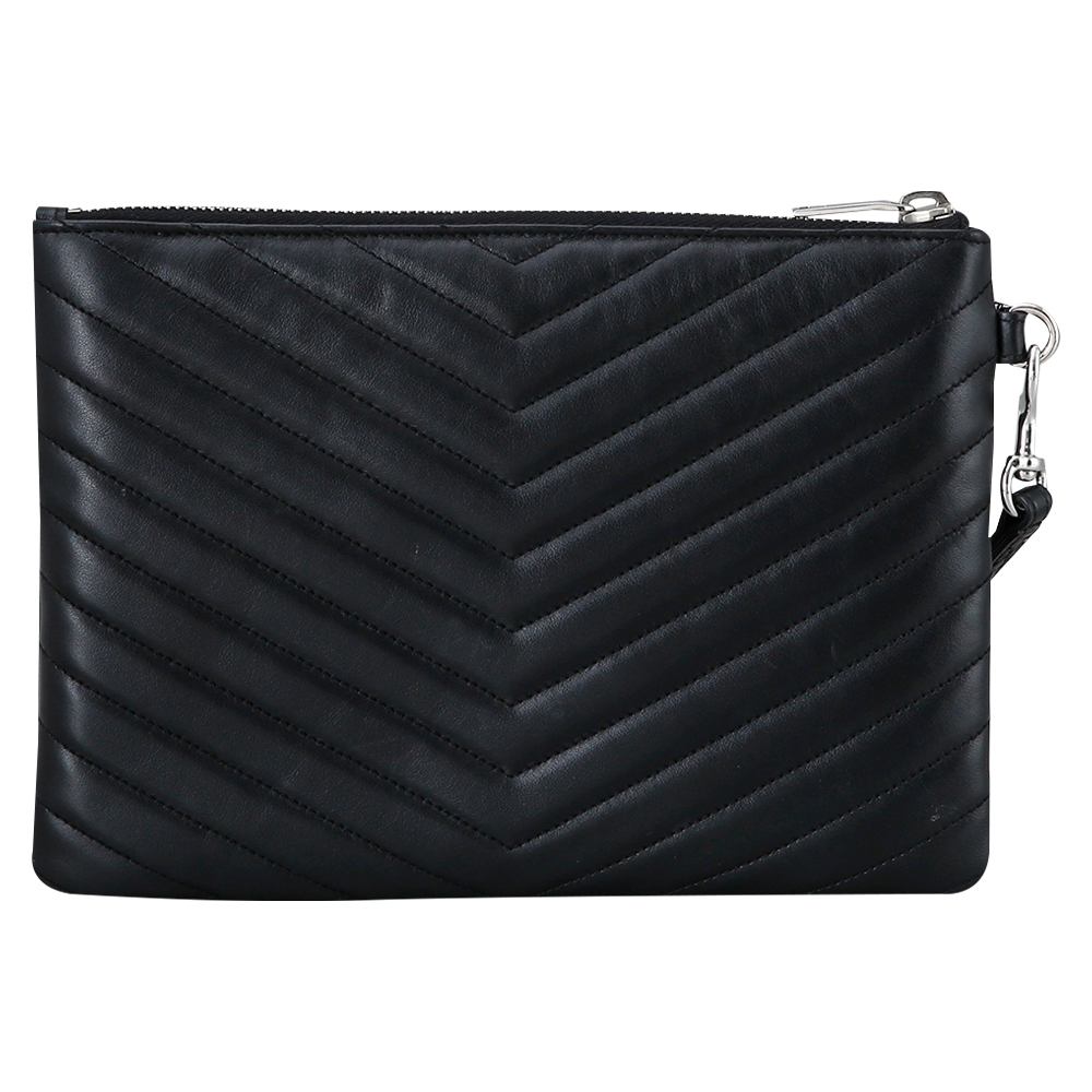 Yves Saint Laurent(USED)생로랑 모노그램 쉐브론 클러치 미듐