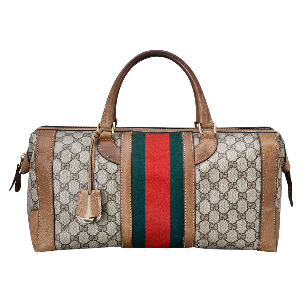 GUCCI(USED)구찌 GG 수프림 보스턴백