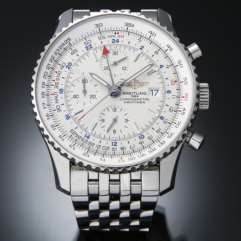 BREITLING(USED)브라이틀링 네비타이머 월드 A24322