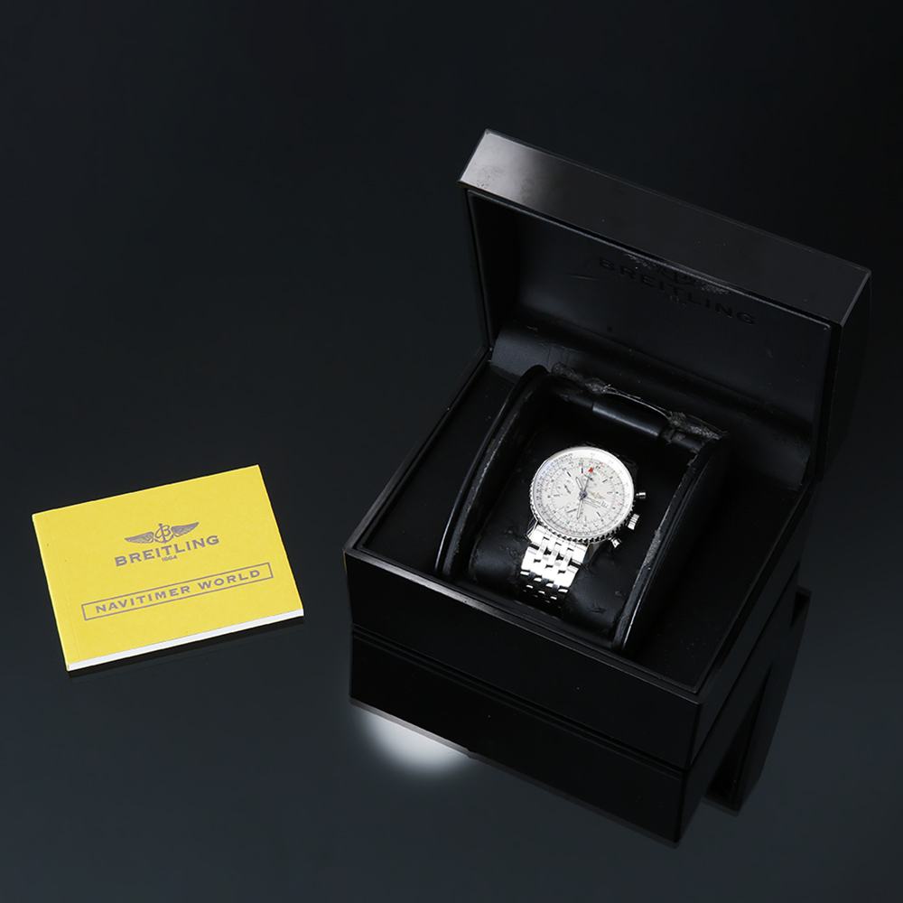 BREITLING(USED)브라이틀링 네비타이머 월드 A24322