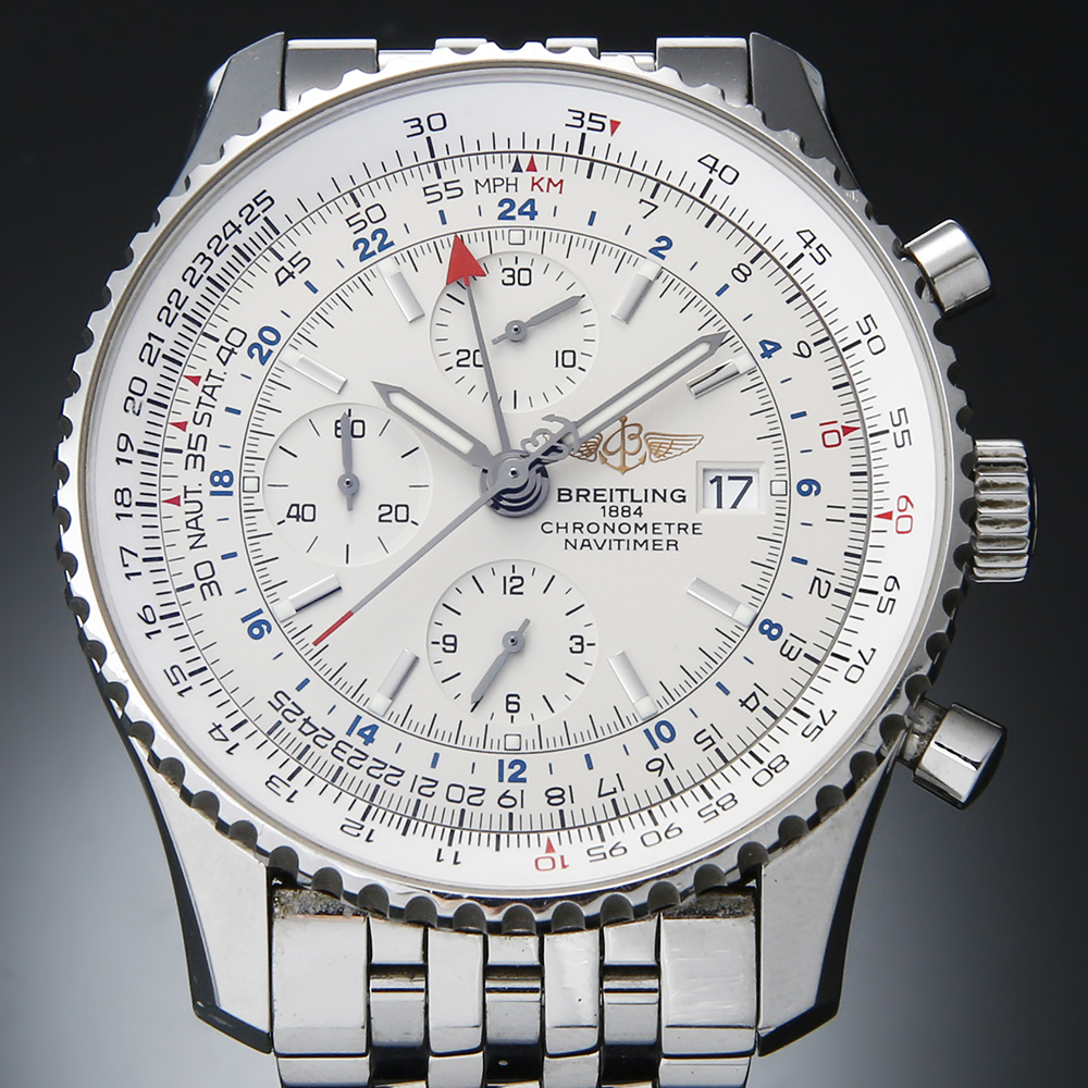 BREITLING(USED)브라이틀링 네비타이머 월드 A24322