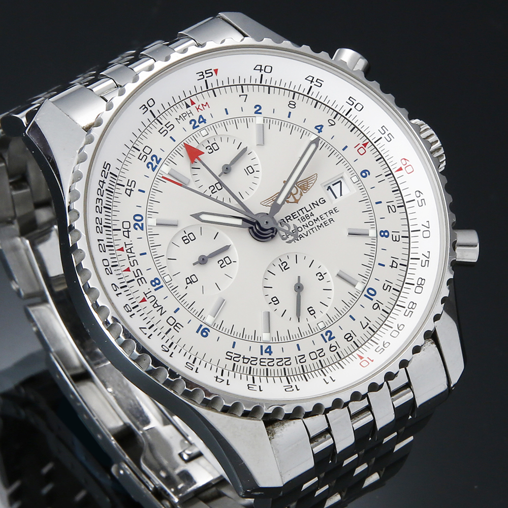 BREITLING(USED)브라이틀링 네비타이머 월드 A24322