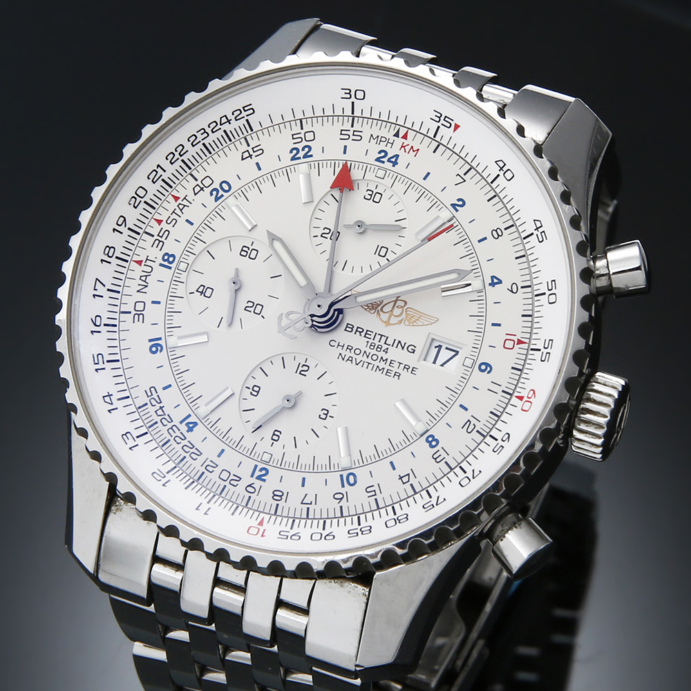 BREITLING(USED)브라이틀링 네비타이머 월드 A24322