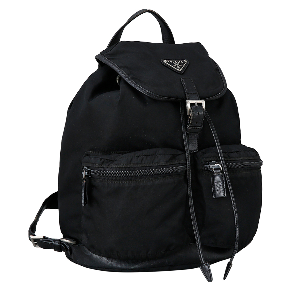 PRADA(USED)프라다 패브릭 백팩