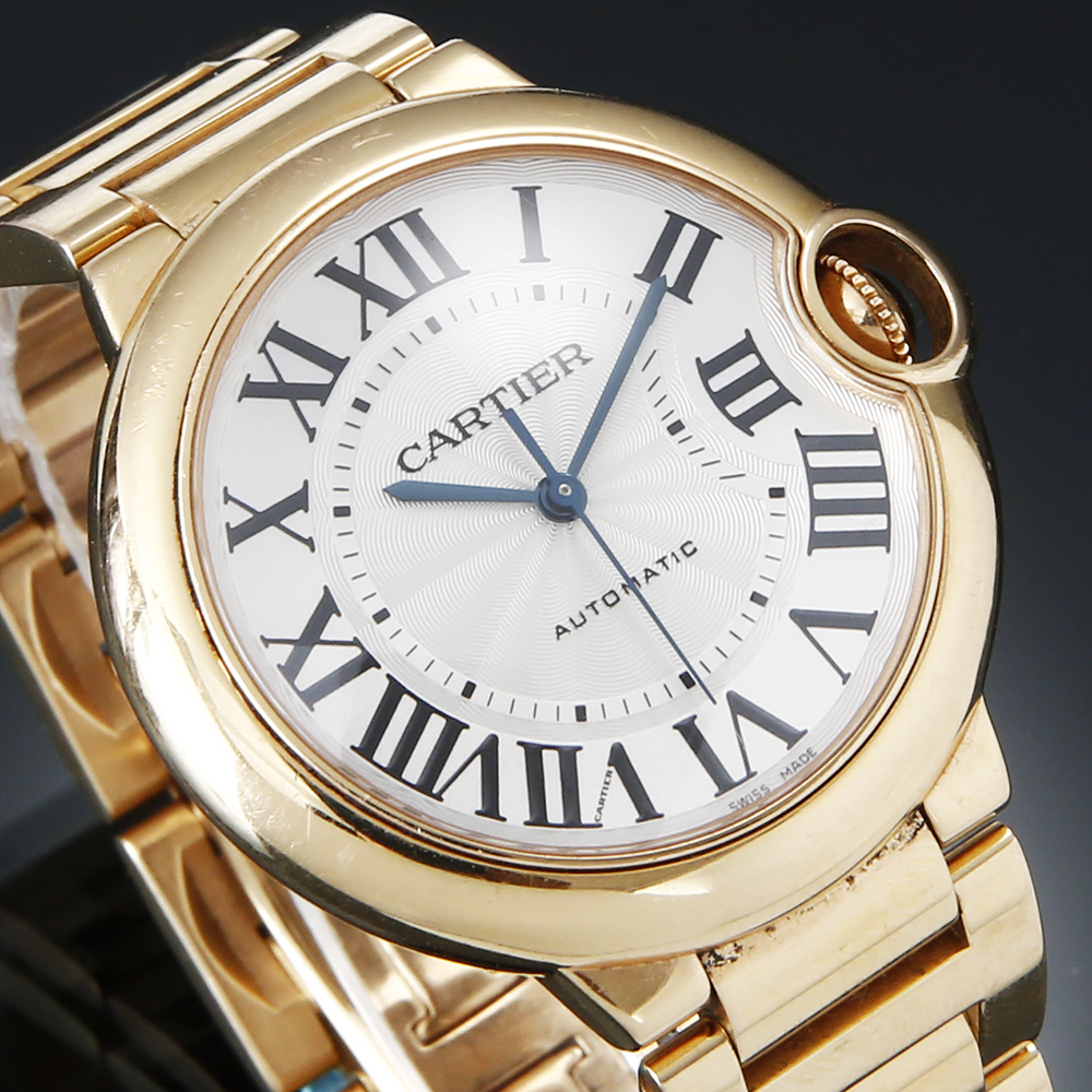 CARTIER(USED) 까르띠에 발롱블루 YG 36 오토